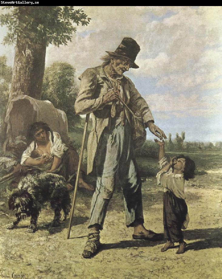 Gustave Courbet Beggar